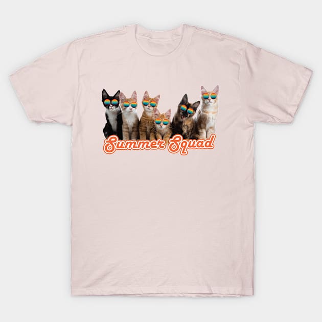 cat with sunglasses T-Shirt by empathyhomey